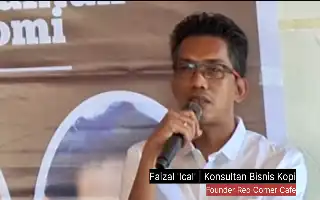 Faizal ‘Red Corner’ Paparkan Strategi Hilirisasi dan Branding untuk Dongkrak Nilai Ekonomi Kopi