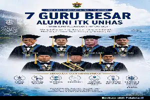 Pilar Riset Bahari, Delapan Alumni Ilmu Kelautan Unhas Kini Sandang Gelar Guru Besar