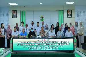 Cegah Tumpang Tindih Kurikulum, FKM Unhas Petakan Bahan Kajian S1 dan S2 Kesehatan Lingkungan