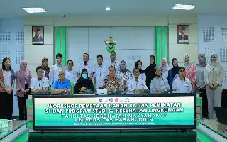 Cegah Tumpang Tindih Kurikulum, FKM Unhas Petakan Bahan Kajian S1 dan S2 Kesehatan Lingkungan