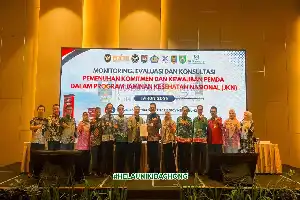Pastikan Hak Kesehatan Warga Terpenuhi, Pemkab Pesisir Barat Evaluasi Penyaluran Iuran JKN