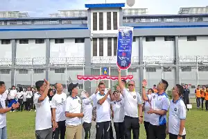 Rayakan Hari Kemerdekaan, Lapas Kelas IIA Binjai Buka Pekan Olahraga dan Seni untuk Petugas dan Warga Binaan