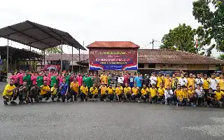 Polresta Manokwari Gelar Olahraga Bersama Sambut Hari Bhayangkara ke-80, Libatkan TNI-Polri hingga Masyarakat