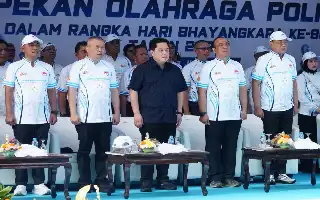 Erick Thohir Sambut Positif Pekan Olahraga Polri 2026, Dorong Perluasan Budaya Olahraga Nasional