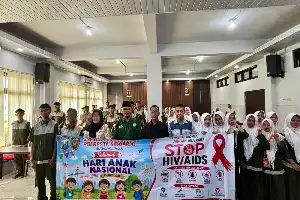 Peringati Hari Anak Nasional, Polresta Sidoarjo Bekali Pelajar Edukasi Pencegahan HIV/AIDS