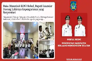 Deddy Abdul Hamid Terpilih Aklamasi Pimpin KONI Bolsel, Bupati Iskandar Tekankan Sinergi Pembinaan Atlet
