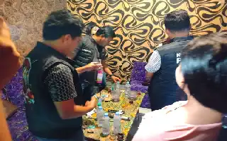 Polres Siak Tertibkan Tiga Tempat Hiburan Malam di Kandis Akibat Tak Berizin