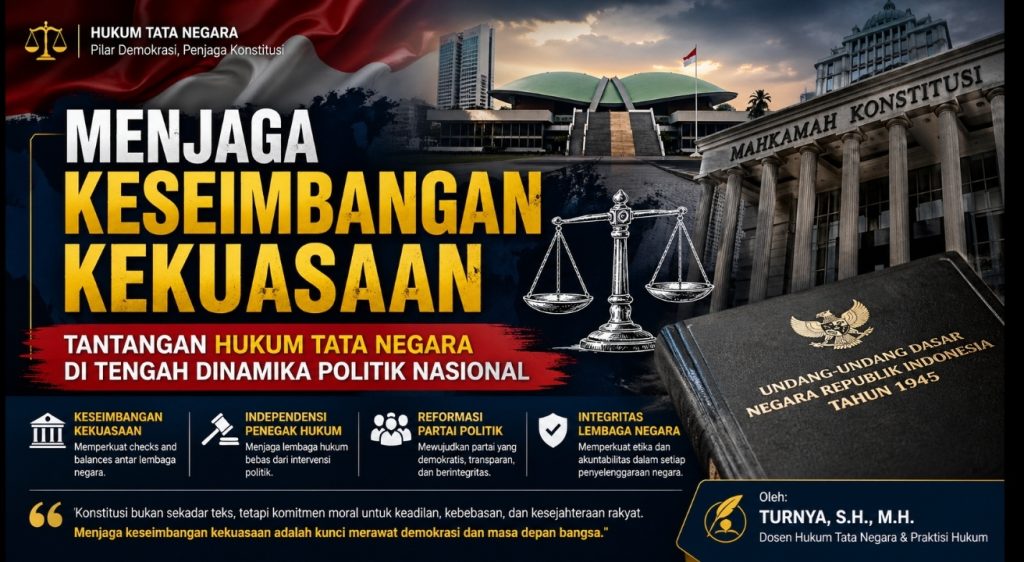 Dinamika Politik Nasional Uji Keseimbangan Kekuasaan dan Ketaatan Konstitusi
