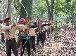 Asah Fokus dan Disiplin, Pramuka Tanjung Jabung Timur Jajal Olahraga Panahan di Jamnas XII