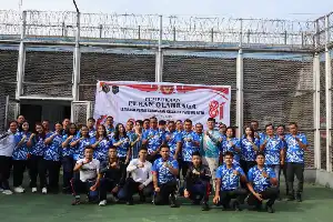 Sambut HUT RI ke-81, Lapas Pancur Batu Gelar Layanan Kesehatan Gratis dan Aksi Donor Darah