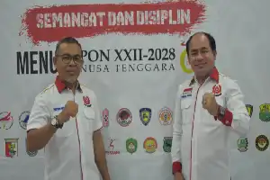 KONI Sumbawa Resmi Dukung Mori Hanafi Pimpin Kembali KONI NTB Menuju PON 2028
