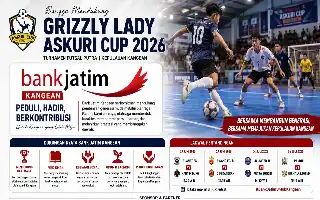 Dorong Potensi Atlet Muda, Bank Jatim Cabang Kangean Sponsori Grizzly Lady Askuri Cup 2026