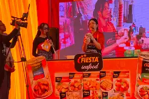 Dekatkan Diri dengan Masyarakat, Alfamart Lampung Gelar Demo Masak dan Senam Sehat Bersama Fiesta Seafood