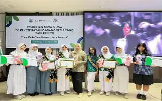 Siswi SMAN 6 Semarang Terpilih Jadi Duta Muda BPJS Kesehatan, Fokus Edukasi JKN bagi Generasi Muda