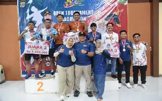 Kapolres Morowali Utara Resmi Tutup Turnamen Badminton Bhayangkara Cup 2026, Ajak Olahraga Jadi Gaya Hidup
