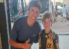 Sisi Lain Marc Marquez: Berbagi Ilmu Balap dengan Rider Cilik di Sela Latihan Aragon