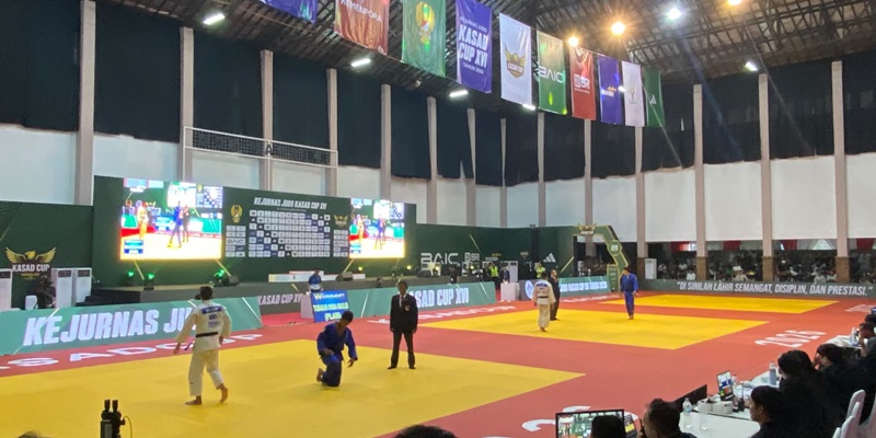 Kejurnas Judo Piala KSAD XVI Diikuti 792 Atlet