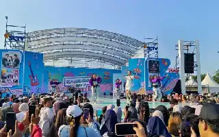 Karnaval SCTV di Indramayu Sukses Padukan Hiburan Nasional dan Bakat Seni Lokal