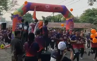 FEMily Fun Run di IPB Dramaga Sukses Padukan Gaya Hidup Sehat dan Rekreasi Keluarga