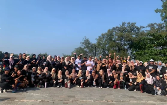 Pulau Tidung Semarakkan HUT Jakarta dan Bhayangkara lewat Lari Pantai dan Lomba Mancing
