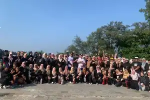 Pulau Tidung Semarakkan HUT Jakarta dan Bhayangkara lewat Lari Pantai dan Lomba Mancing