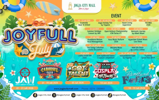 Sambut Liburan Sekolah, Jogja City Mall Gelar Program Tematik 'Joyfull July 2026'