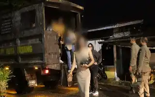 Gelar Operasi Yustisi, Tim Gabungan Padang Amankan Sembilan Pengunjung Hiburan Malam Tanpa KTP