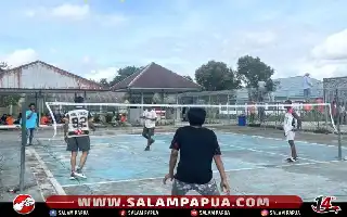 Ratusan Warga Binaan Lapas Timika Semarakkan HUT Ke-81 RI Lewat Turnamen Olahraga