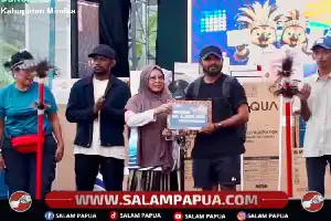 Jeverson Ferre Raih Juara Lomba Video Timika Sunset Run 2026, Bupati Mimika Tekankan Promosi Wisata Daerah