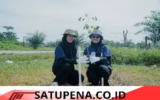 Peringati Hari Lingkungan Hidup, Pertamina EP Rantau Field Tanam Ratusan Pohon di Aceh Tamiang