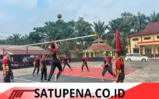 Tingkatkan Kesiapsiagaan, Personel Satbrimob Polda Sumsel Batalyon B Pelopor Rutinkan Pembinaan Fisik