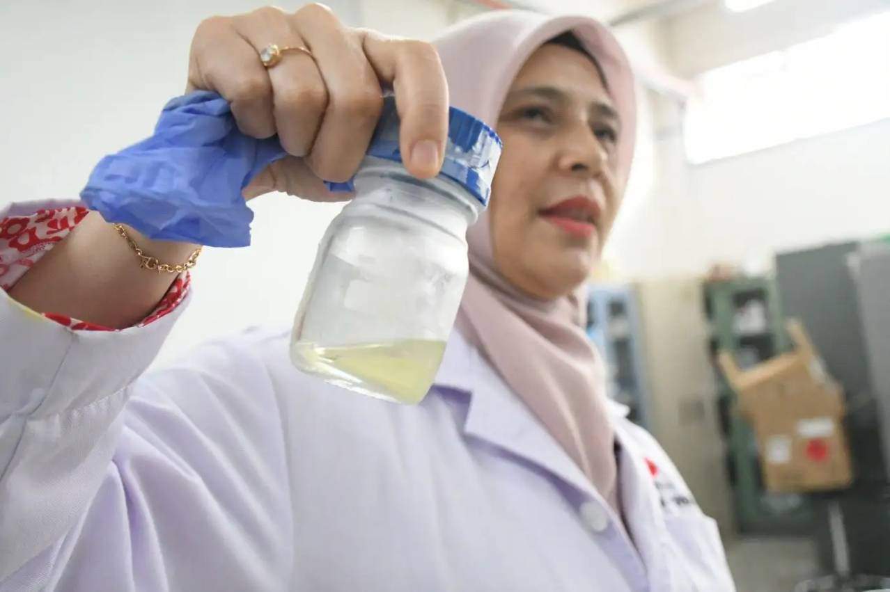 BRIN Manfaatkan Pirolisis untuk Ubah Limbah Sawit menjadi Minyak Biomassa