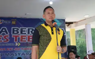 Peringati Hari Bhayangkara ke-80, Polres Tebo Gelar Olahraga Bersama dan Layanan Publik