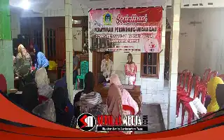 Dorong Kesadaran Kesehatan, Anggota DPRD Gresik Sosialisasikan Regulasi Penanggulangan HIV/AIDS di Kebomas