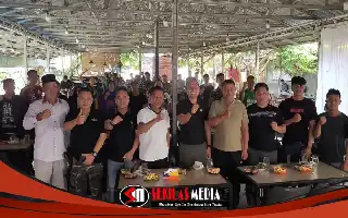 Pererat Kemanunggalan, Dandim 0209/LB Gelar Nobar Piala Dunia Bersama Ratusan Warga Labuhanbatu