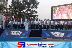 Rayakan HUT Kodam XXII/Tambun Bungai, Ribuan Pelari Padati Jalanan Palangka Raya