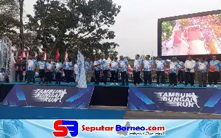 Rayakan HUT Kodam XXII/Tambun Bungai, Ribuan Pelari Padati Jalanan Palangka Raya