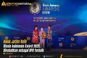 Bank Jatim Sabet Predikat BPD Terbaik di Ajang Bisnis Indonesia Award 2026