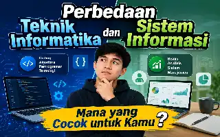 Membedah Perbedaan Teknik Informatika dan Sistem Informasi: Panduan Memilih Jalur Karier Digital