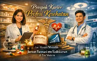 Menakar Prospek Cerah Karier Sektor Kesehatan: Pilih Farmasi atau Kedokteran di Era Digital?