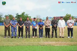 Perkuat Sinergi Forkopimda, Pemko Sibolga Gelar Turnamen Sepak Bola Gebyar Kemerdekaan