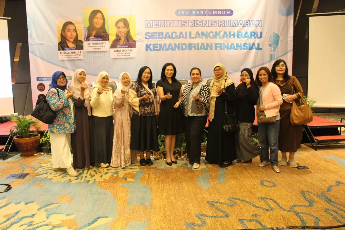 Dorong Kemandirian Ekonomi, Go-Woman.id Bekali Pelaku UMKM Perempuan lewat Seminar 'Ibu Bertumbuh'