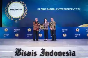 MNC Digital Entertainment Sabet Penghargaan Bergengsi Bisnis Indonesia Awards 2026