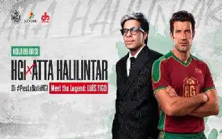 Legenda Sepak Bola Luís Figo Akan Hadir di Jakarta untuk Pesta Bola HGI 2026