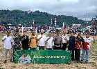 Semarak HUT RI ke-81, Pesta Olahraga Maraginda Hakim Cup I Resmi Dimulai di Kotanopan
