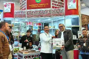 Pamerkan Potensi Investasi dan Komoditas Unggulan, Stan Mandailing Natal Curi Perhatian di APKASI Otonomi Expo 2026