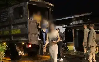 Razia Tempat Hiburan Malam di Padang: Sembilan Pengunjung Tanpa Identitas Diamankan Petugas Gabungan