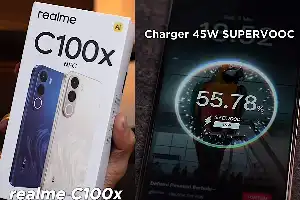 Realme C100x Meluncur: Ponsel Tangguh dengan Baterai Jumbo 8.000 mAh