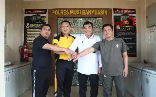 Perkokoh Sinergi dan Kamtibmas, Forkopimda Musi Banyuasin Gelar Olahraga Bersama