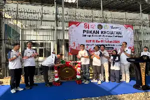 Sambut HUT RI ke-81, Lapas Sukabumi Gelar Pekan Olahraga dan Permainan Tradisional